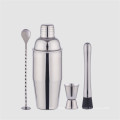 Factory Direct 700ml Stainless Steel Cocktail Shaker Mixer Drink Bartender Browser Kit Bars Set Tools With Custom Logo
